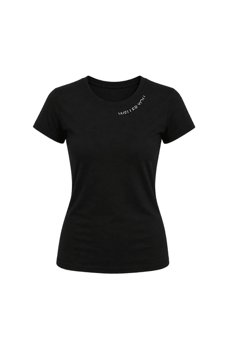 Camiseta Baby Look - Preto