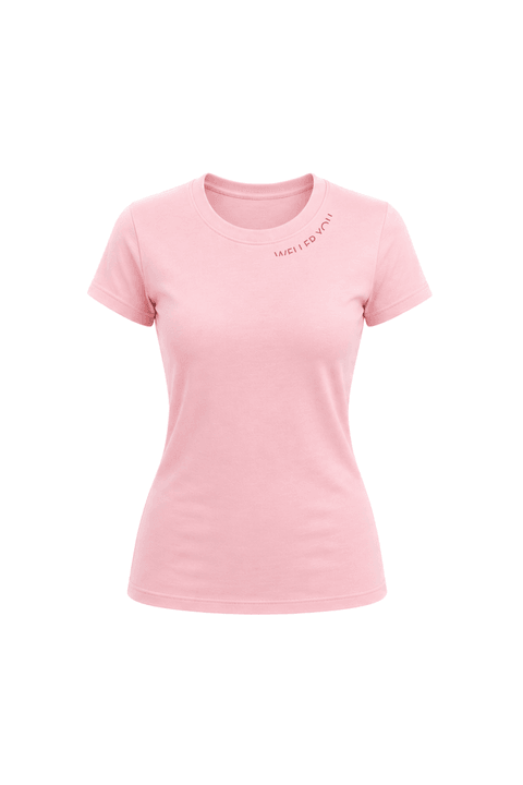 Camiseta Baby Look - Rosa