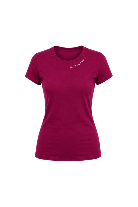 Camiseta Baby Look - Amaranth