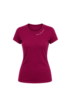 Camiseta Baby Look - Amaranth