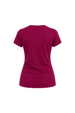 Camiseta Baby Look Estampada - Amaranth