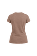 Camiseta Baby Look Estampada - Mocha Mousse