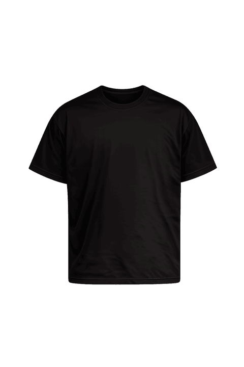 Camiseta Oversized - Preto