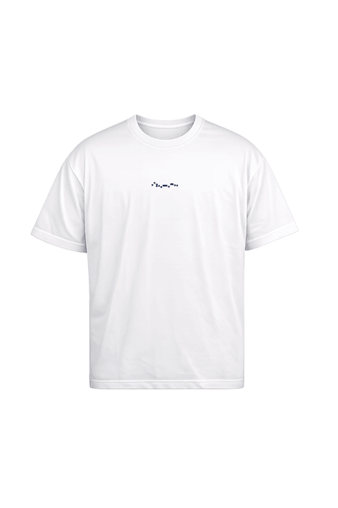 Camiseta Oversized - Branco
