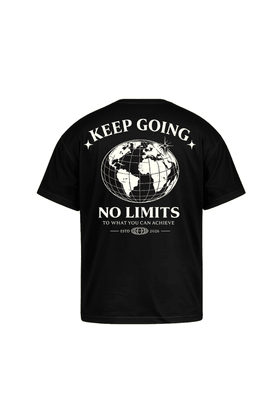 Camiseta Oversized - Preto