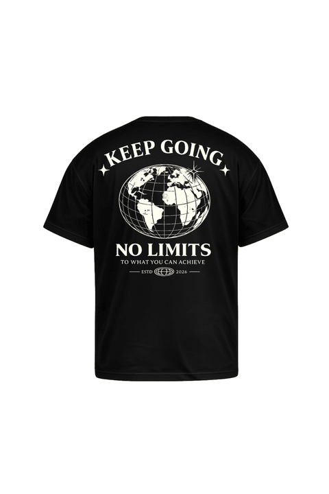 Camiseta Oversized - Preto