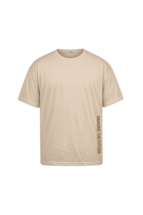 Camiseta Oversized - Palha