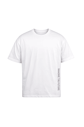 Camiseta Oversized - Branco