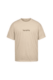 Camiseta Oversized - Palha