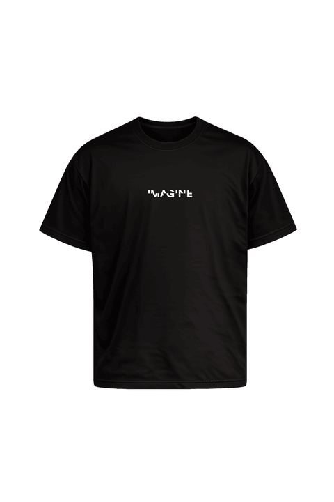 Camiseta Oversized - Preto
