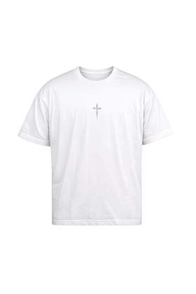 Camiseta Oversized - Branco