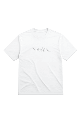 Camiseta Estampada - Branco