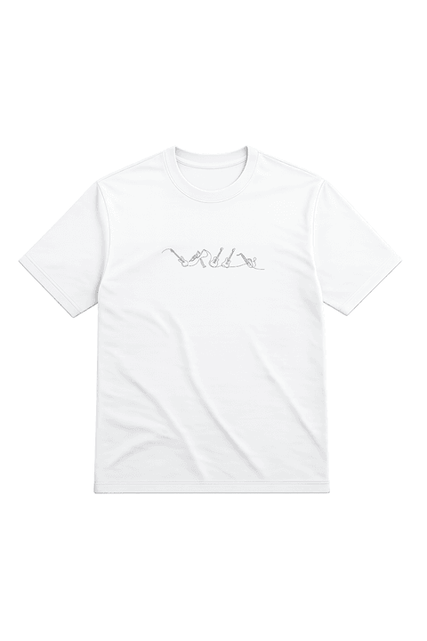 Camiseta Estampada - Branco