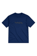 Camiseta Estampada - Azul Marinho
