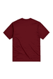 Camiseta Estampada - Bordô