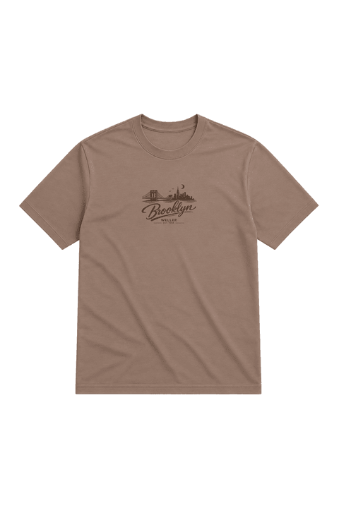 Camiseta Weller - Mocha Mousse