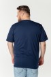 Camiseta Básica Algodão Premium - Gola C - Weller You - Azul Marinho