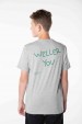 Camiseta Básica Algodão Premium - Gola C - Manifesto - Weller You - Cinza Mescla