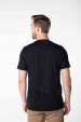 Camiseta Básica Algodão Premium - Gola C -Manifesto - Preto
