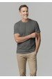 Camiseta Masculina Textura S/E - Cinza