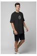 Camiseta Oversized - Preto