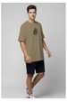 Camiseta Oversized - Palha