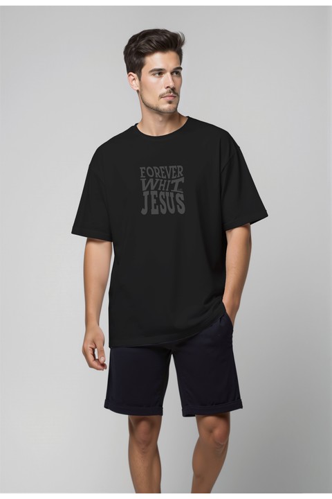 Camiseta Oversized - Preto