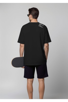 Camiseta Oversized - Preto