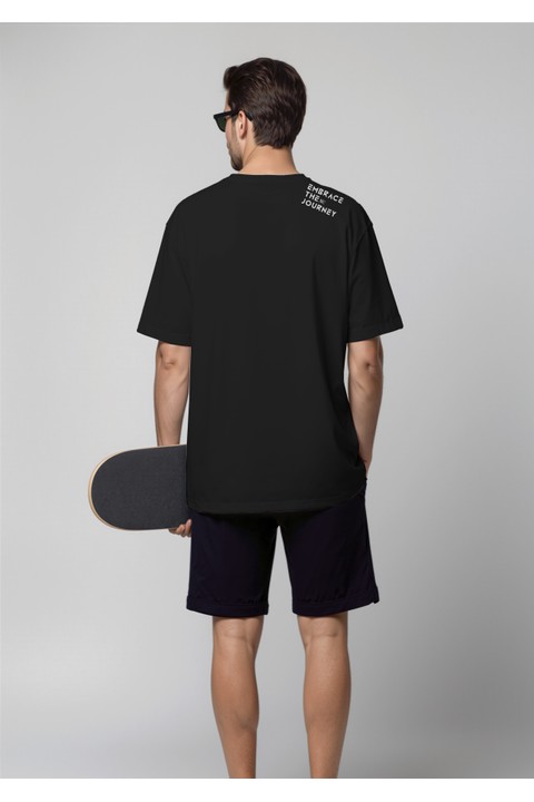 Camiseta Oversized - Preto