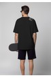 Camiseta Oversized - Preto