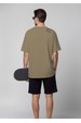 Camiseta Oversized - Palha