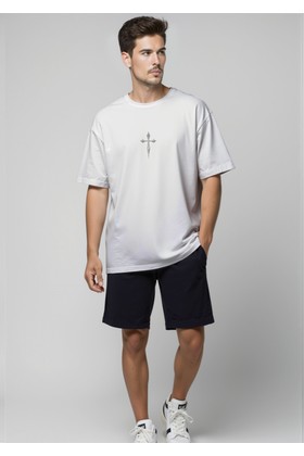 Camiseta Oversized - Branco