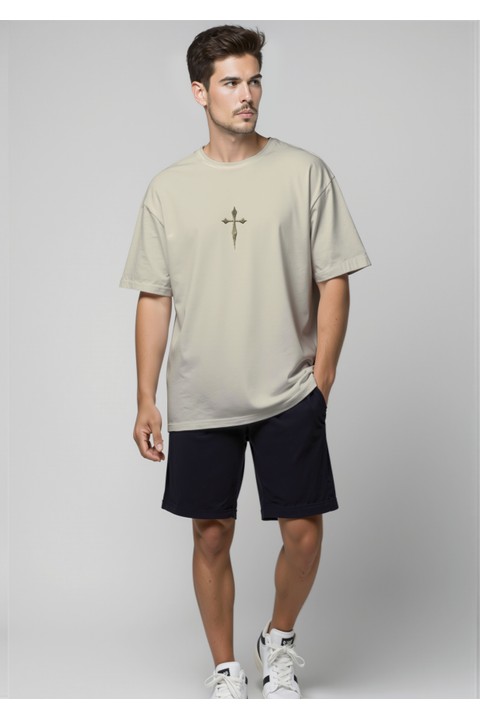 Camiseta Oversized - Off White