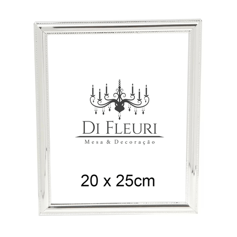 Porta Retrato Aço Inox Classic 20x25cm