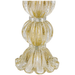 Abajur Murano Versailles Cristal C/Ouro 24k