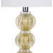 Abajur Murano Versailles Cristal C/Ouro 24k
