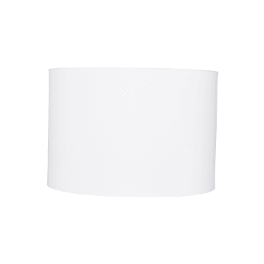 Cupula Abajur Cilindrica 30x20cm Branca