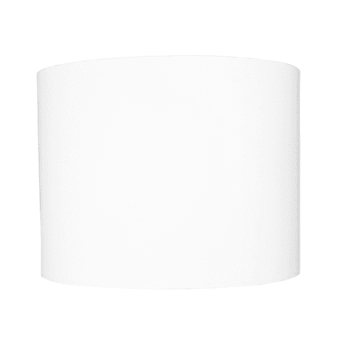 Cupula Abajur Cilindrica 40x30cm Branco