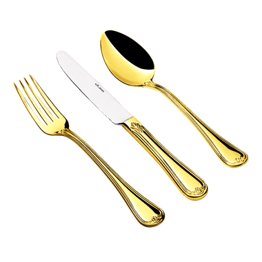 Faqueiro 48pcs Ouro 24k Versailles St James