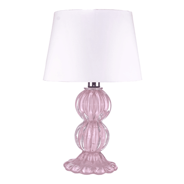 Abajur Murano Siena Jade Rosa