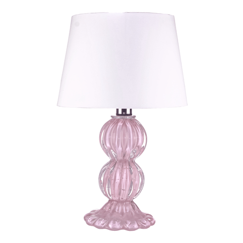 Abajur Murano Siena Jade Rosa