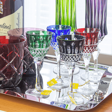 Kit 4 Taças Cristal Lapidado 69 Licor 60ml