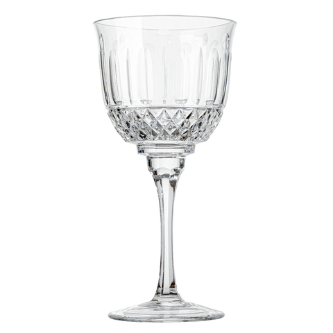 Taça Cristal Lapidado Strauss P/água 520ml