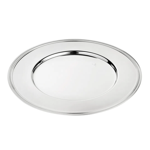 Sousplat Prata Bloom St James