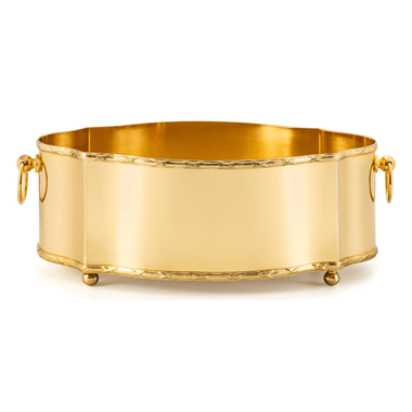 Centro de Mesa Ouro 24k Classic Grande C/Cordão Croise St James