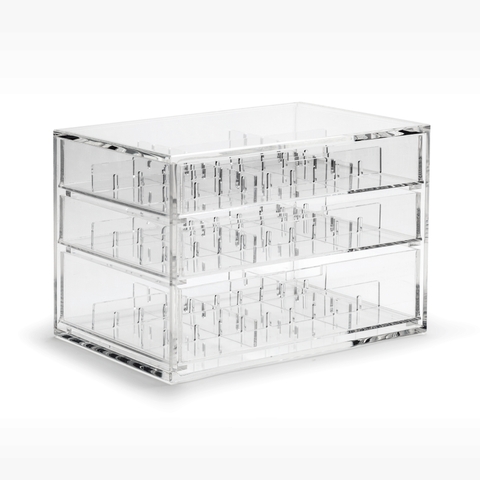 Gaveteiro de Bancada em Acrilico