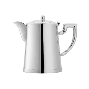 Bule Café/Leite Prata C/Cordão Liso St James