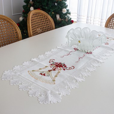 Trilho de Mesa Sino de Natal - 1,40 Cm