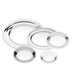 Kit 5 Travessas de Aço Inox Veneza