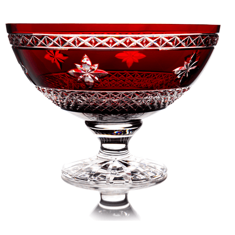Saladeira de Cristal Lapid 91 Vermelho